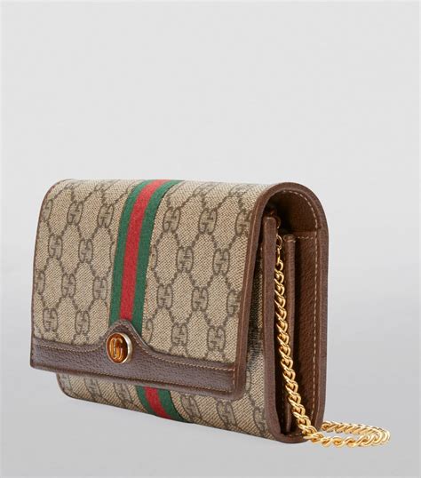 gucci ophidia wallet on chain|ophidia gg leather wallet.